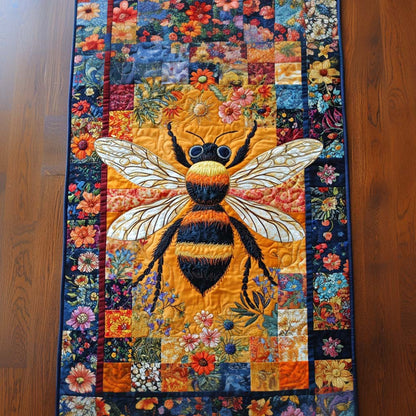 Little Bee Quilted Table Runner NCU0NNT1873