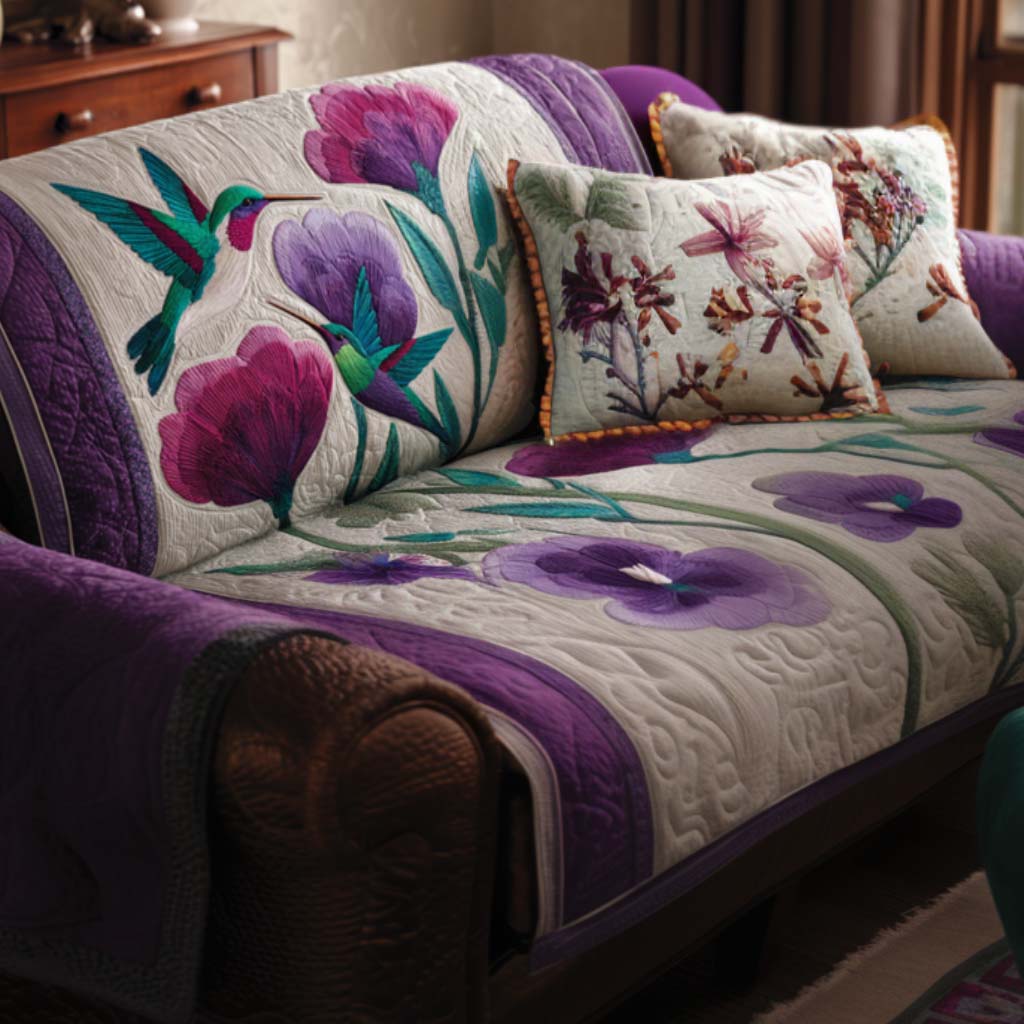 Little Dazzler Quilted Sofa Cover NCU0NNT2242