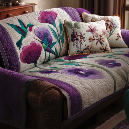 Little Dazzler Quilted Sofa Cover NCU0NNT2242