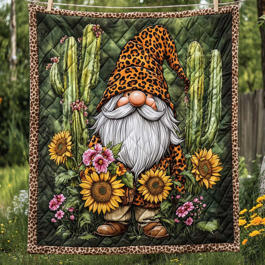 Little Gnome Parade Quilted Blanket NCU0NXD062