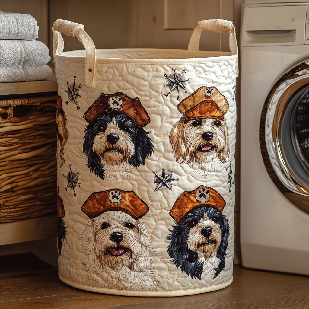Little Pirate Crew Quilted Laundry Basket NCU0LDH230