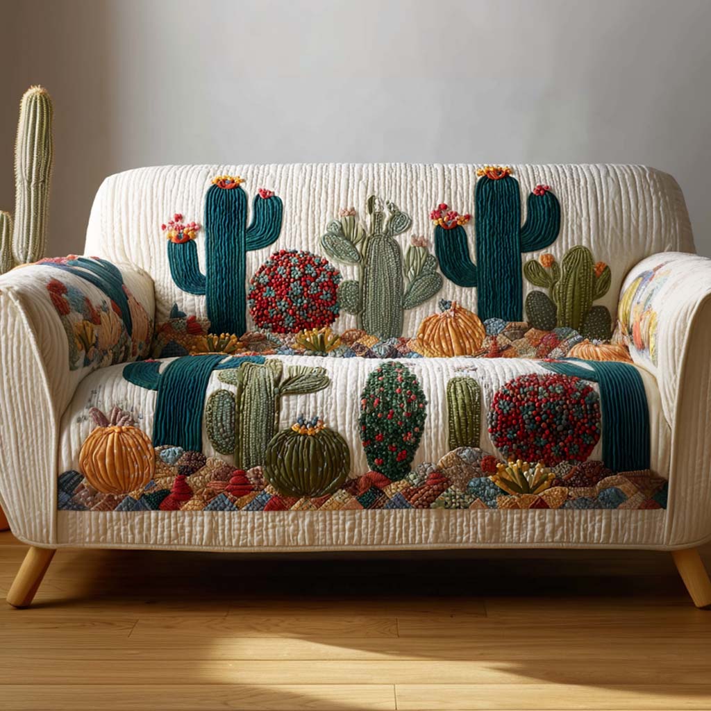 Little Prickle Quilted Sofa Cover NCU0NNT2354