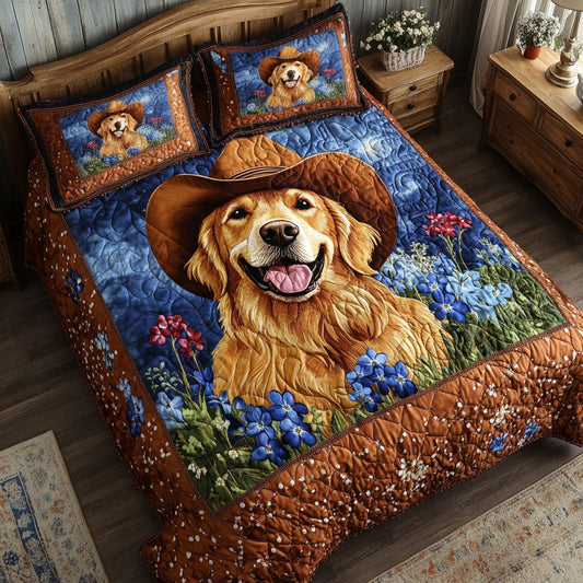 Little Rustler 3-Piece Quilted Bedding Set NCU0NNT739