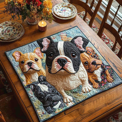 Little Snorter Quilted Table Topper NCU0DV767