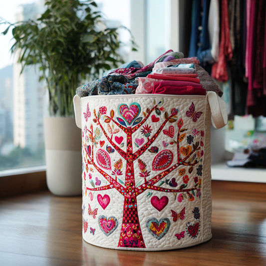 Living Branch Quilted Laundry Basket NCU0DV837