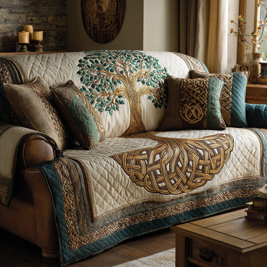 Living Essence Quilted Sofa Cover NCU0DV1232