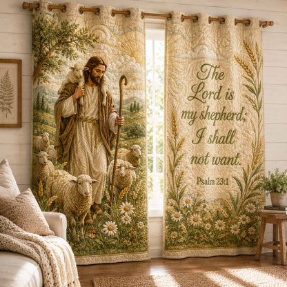 Living Hope Quilted Curtains NCU0NTD2094
