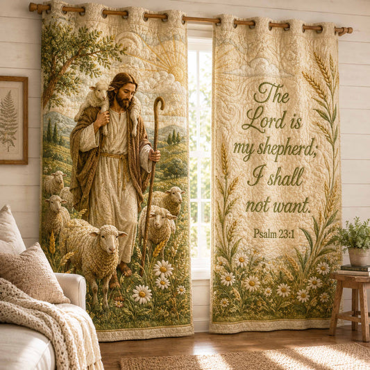 Living Hope Quilted Curtains NCU0NTD2094