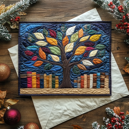 Living Roots Quilted Fabric Postcard NCU0DDK1918