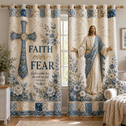 Living Testimony Quilted Curtains NCU0PTT3366
