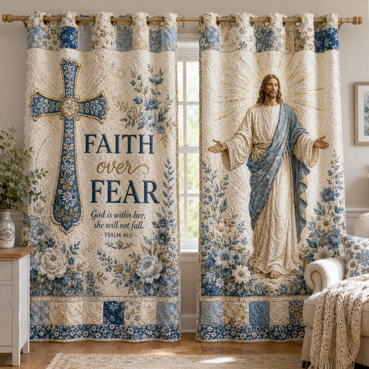 Living Testimony Quilted Curtains NCU0PTT3366