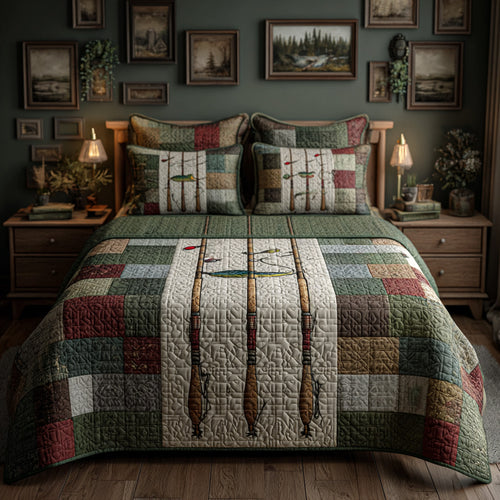 Lodge Plaid Catch Quilted Blanket NCU0LDH808