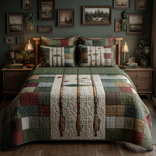 Lodge Plaid Catch Quilted Blanket NCU0LDH808