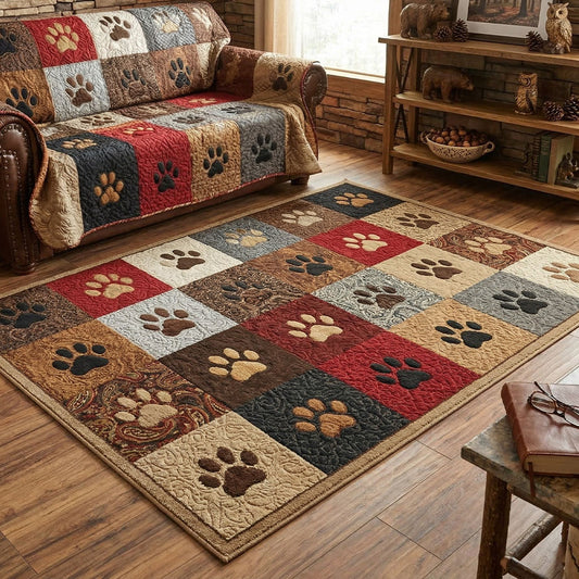 Lodgekeeper Paw Area Rug NCU0PTT2618