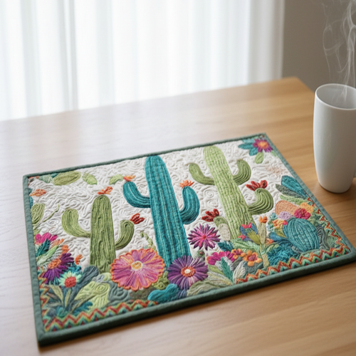 Lone Cactus Quilted Placemat NCU0NNT2339