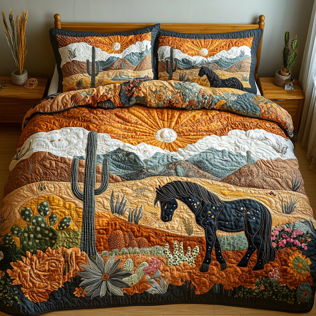 Lone Hooves Duvet Cover Set NCU0DV333