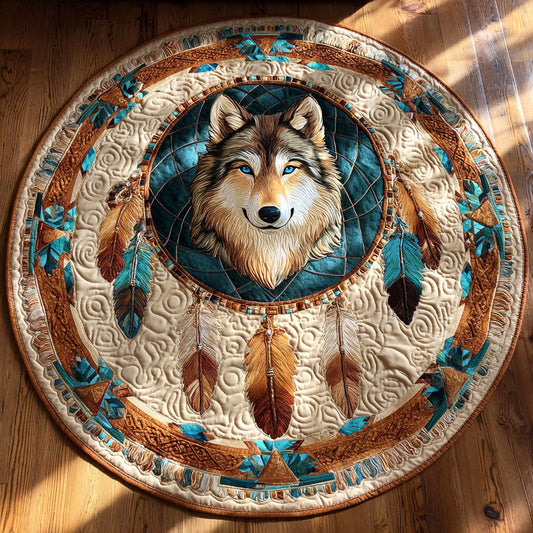 Lone Spirit Quilted Round Mat NCU0NTV724