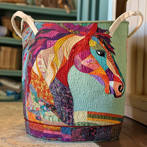 Lone Steed Quilted Laundry Basket NCU0NNT2233