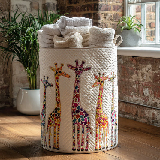 Long Neck Lounge Quilted Laundry Basket NCU0PTT983