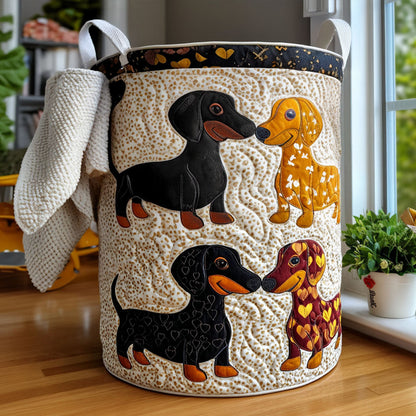 Long and Lovely Quilted Laundry Basket NCU0PTT1238