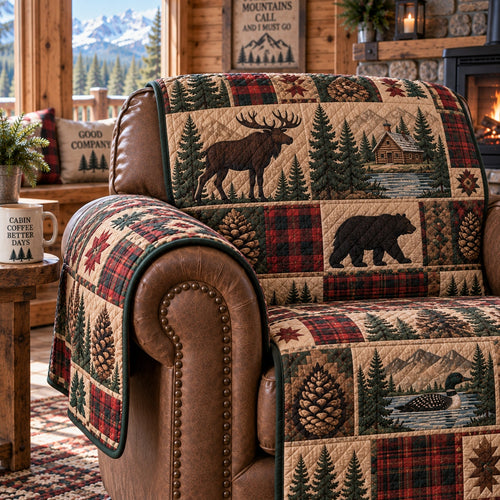 Loon Water Haven Quilted Sofa Cover NCU0PVL1099