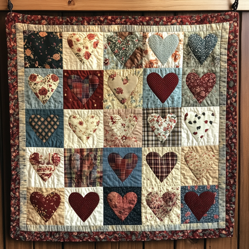 Love Bloom Quilted Blanket NCU0PVL105