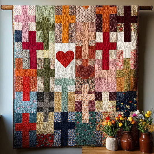 Love That Never Fails Quilted Blanket NCU0LDH330