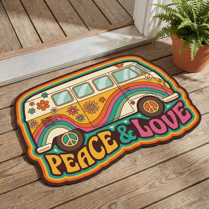 Love Wheels Custom Shape Doormat NCU0NXD1799