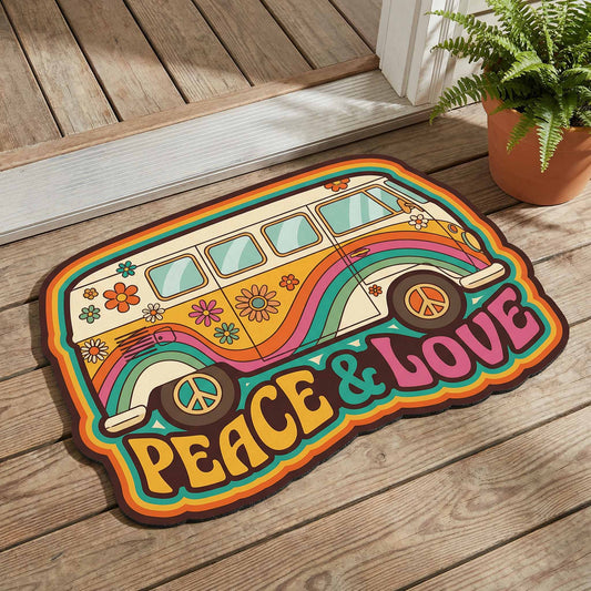 Love Wheels Custom Shape Doormat NCU0NXD1799