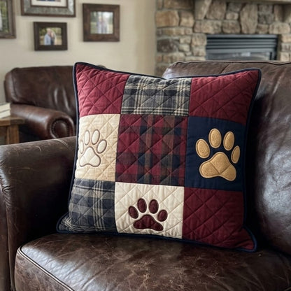 Loving Paws Quilted Pillow Case NCU0DV1726