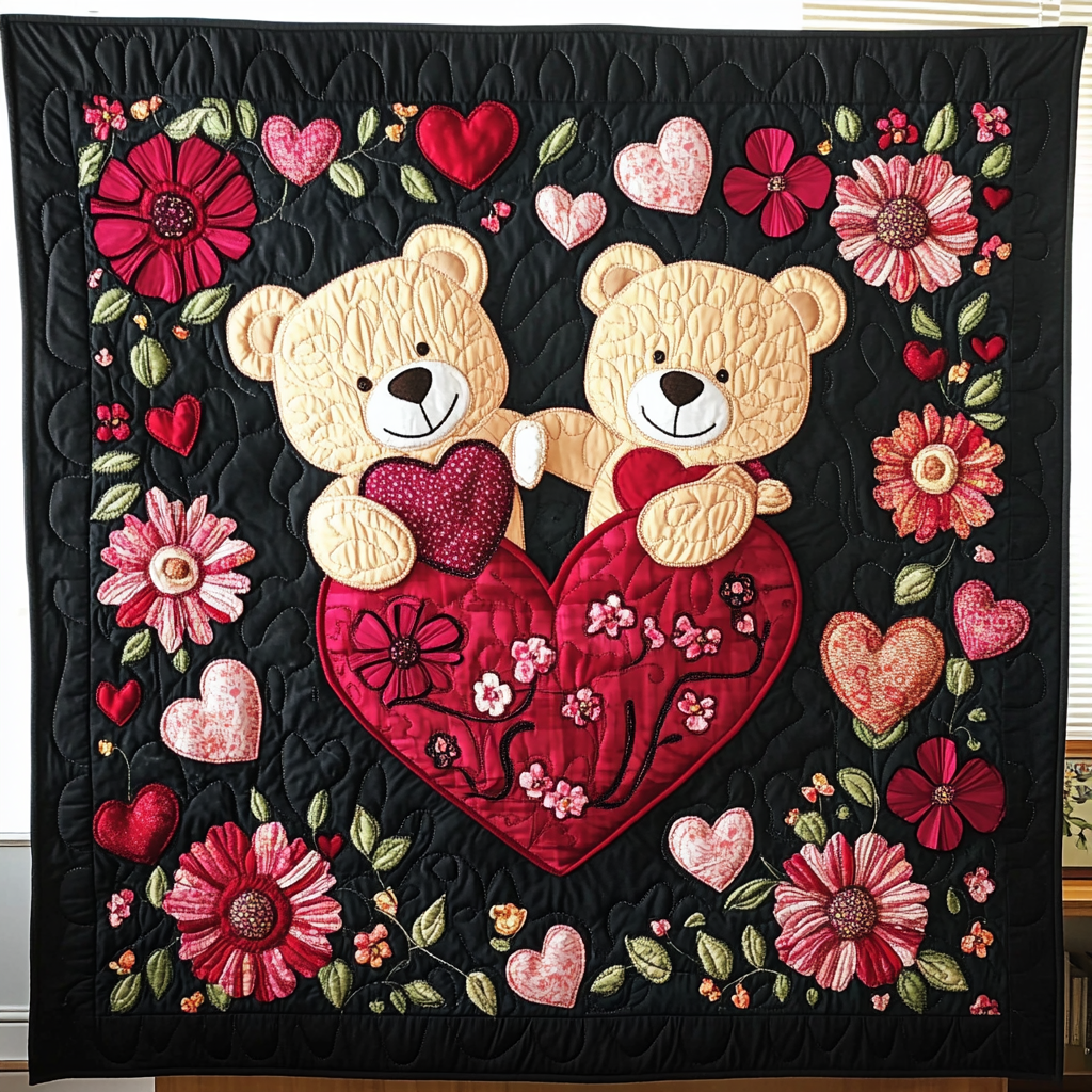 Loving Teddy Quilted Blanket NCU0TL2425