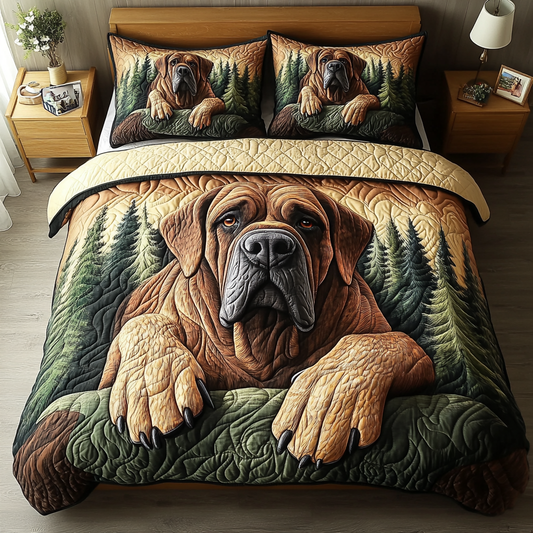 Loyal Comfort 3-Piece Quilted Bedding Set NCU0NVH795