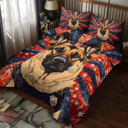Loyal Hero 3-Piece Quilted Bedding Set NCU0PTT505