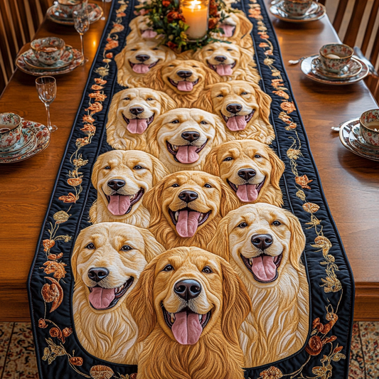 Loyal Layout Quilted Table Runner NCU0NVH841