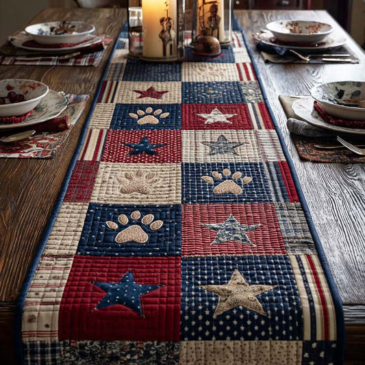 Loyal Prints Quilted Table Runner NCU0HNH940