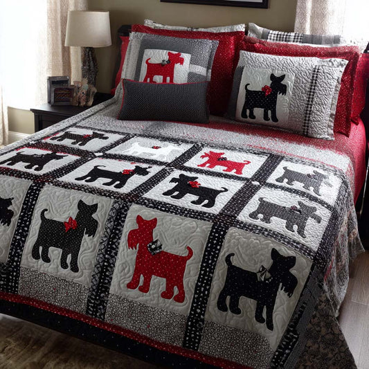 Loyal Pup 3-Piece Quilted Bedding Set NCU0NNT2681