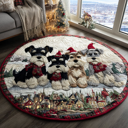 Loyal Pup Quilted Round Mat NCU0DV1210