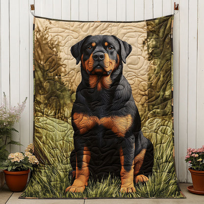 Loyal Sentinel Stance Quilted Blanket NCU0NNT763