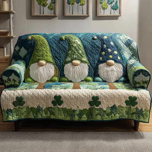 Lucky Irish Quilted Sofa Cover NCU0NTD1373