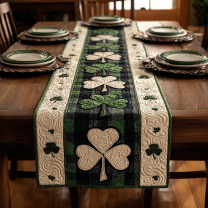 Lucky Meadow Quilted Table Runner NCU0HNH815