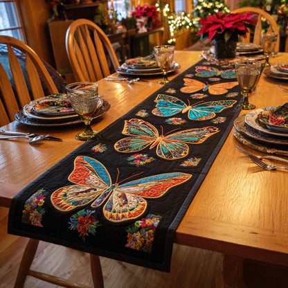Lunar Butterfly Quilted Table Runner NCU0HNH675