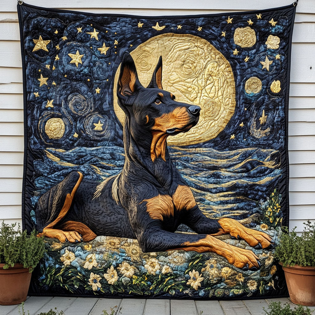 Lunar Sentinel Quilted Blanket NCU0NNT818