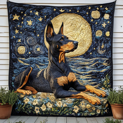 Lunar Sentinel Quilted Blanket NCU0NNT818
