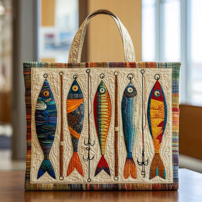 Lure Art Quilted Tote Bag NCU0NNT2089