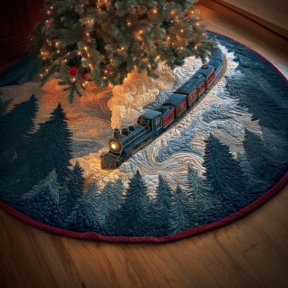 Magic Route Christmas Quilted Tree Skirt NCU0DDK1761