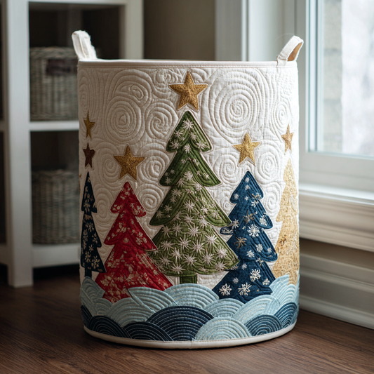 Magic Trees Quilted Laundry Basket NCU0DDK1030