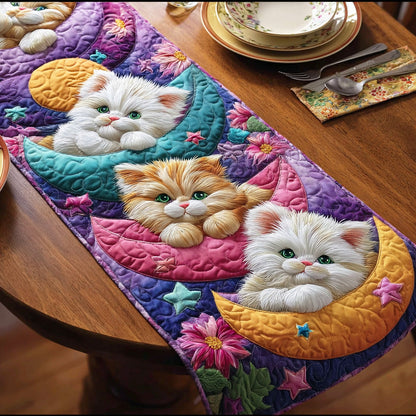 Magic Whisker Bloom Quilted Table Runner NCU0NTD734