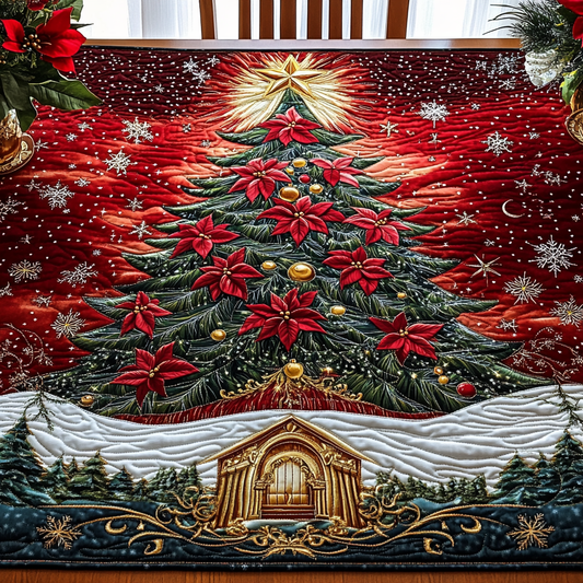 Magic Woods Quilted Table Topper NCU0DDK1114