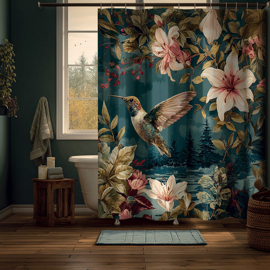 Magnolia Flight Shower Curtain NCU0LDH461