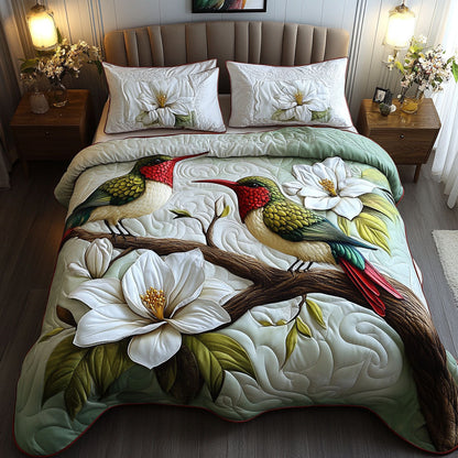 Magnolia Hummingbirds Duvet Cover Set NCU0NNT532